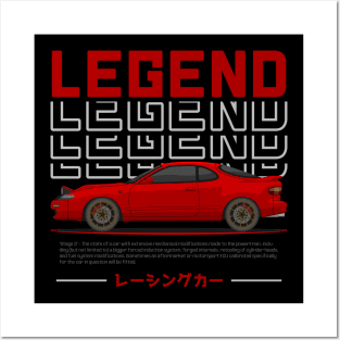 Tuner Red MK5 Celica Superior JDM Posters and Art